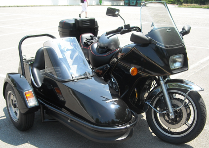 MotoGuzzi Cali 3 mit Seitenwagen