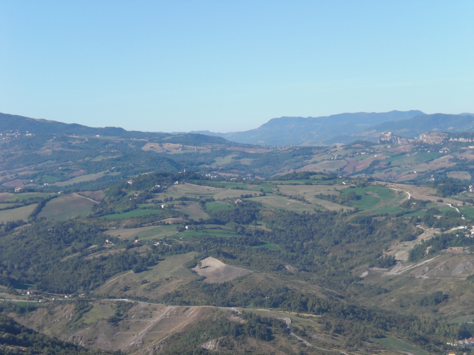 Aussicht von San Marino