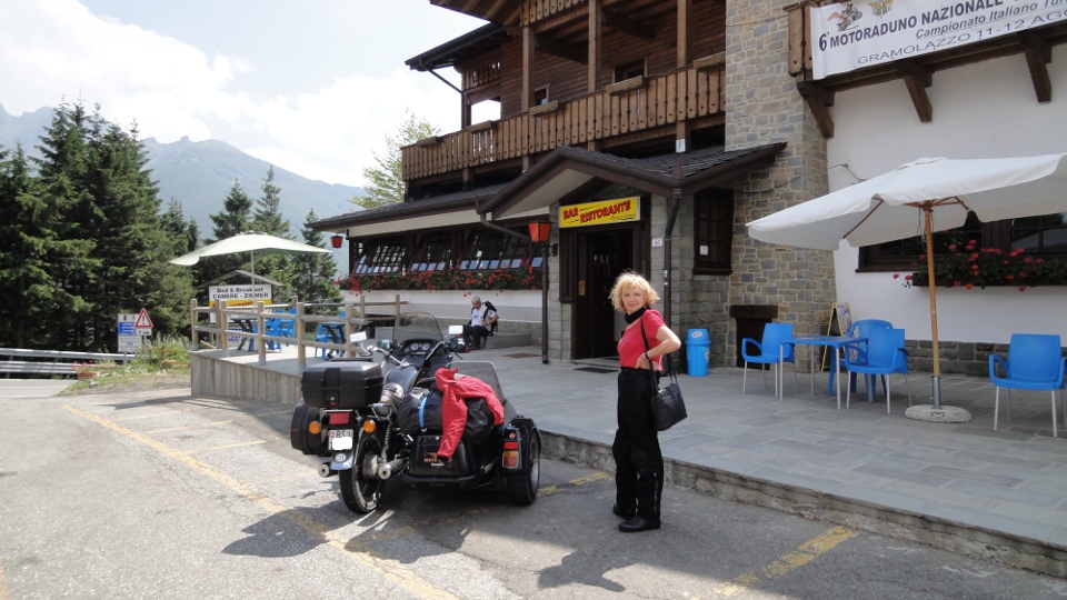 Auf dem Passo Ceretto