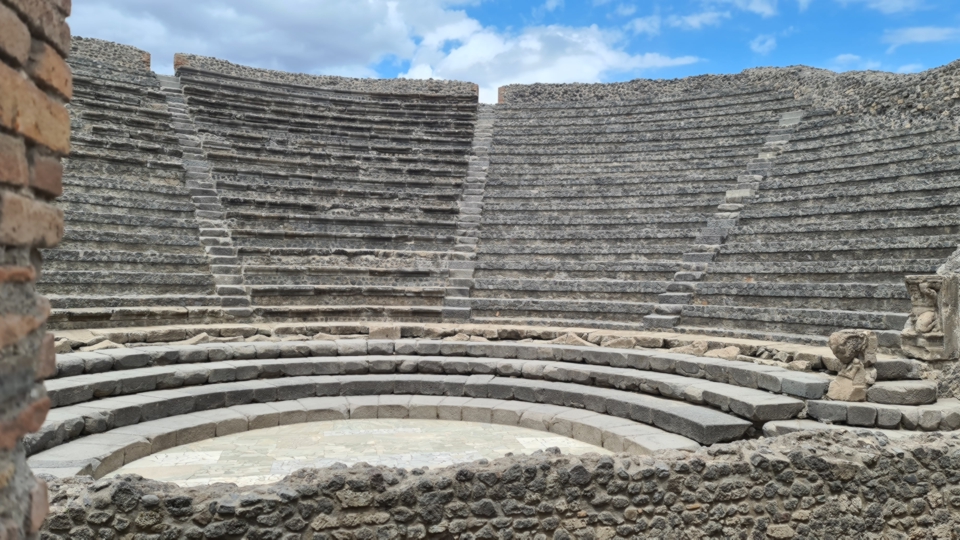 Theater in Pompeij