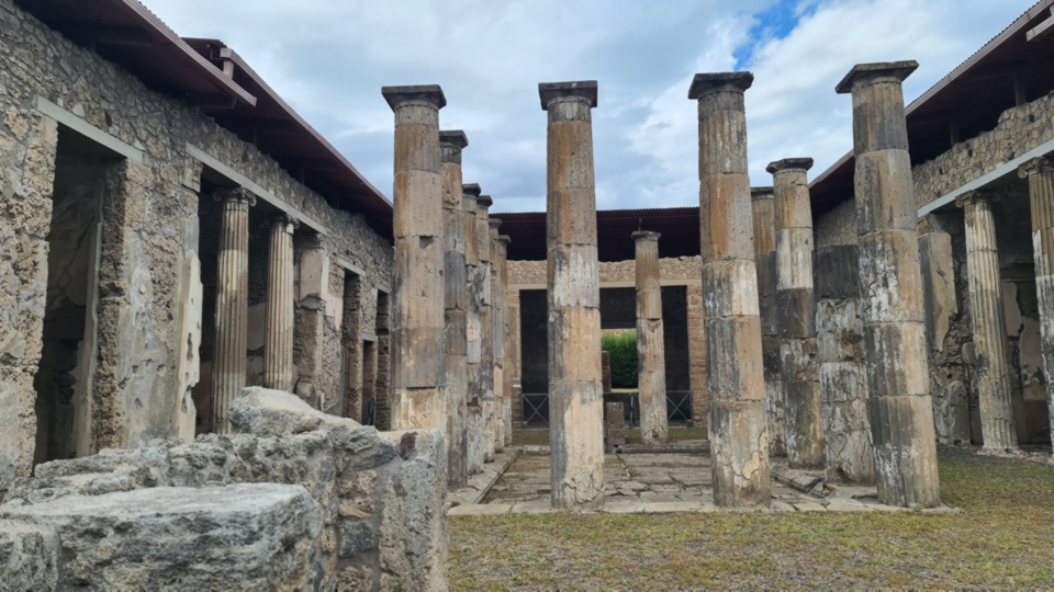 römische Ruine Pompeij